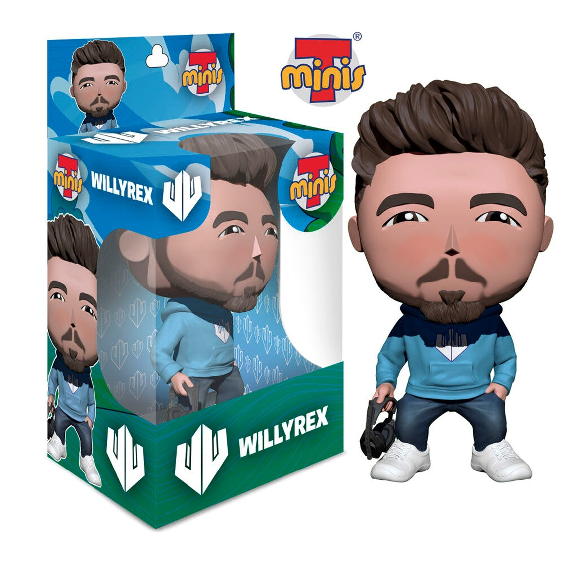 Figura tminis youtuber willyrex Frikytopia