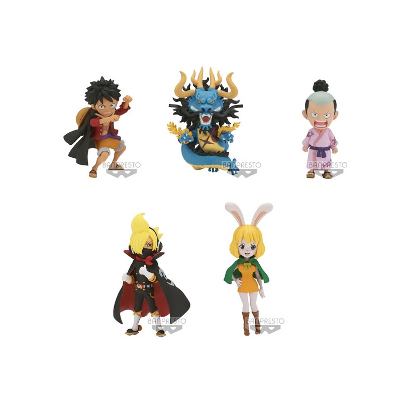 Figura banpresto one piece world collectable figure wanokuni onigashima Frikytopia
