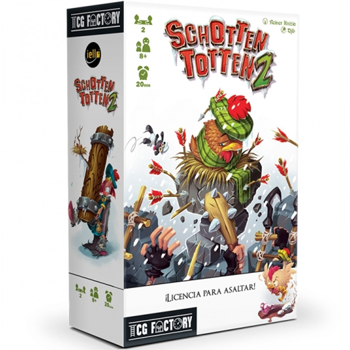 Juego de cartas schotten totten 2 en espanol Frikytopia