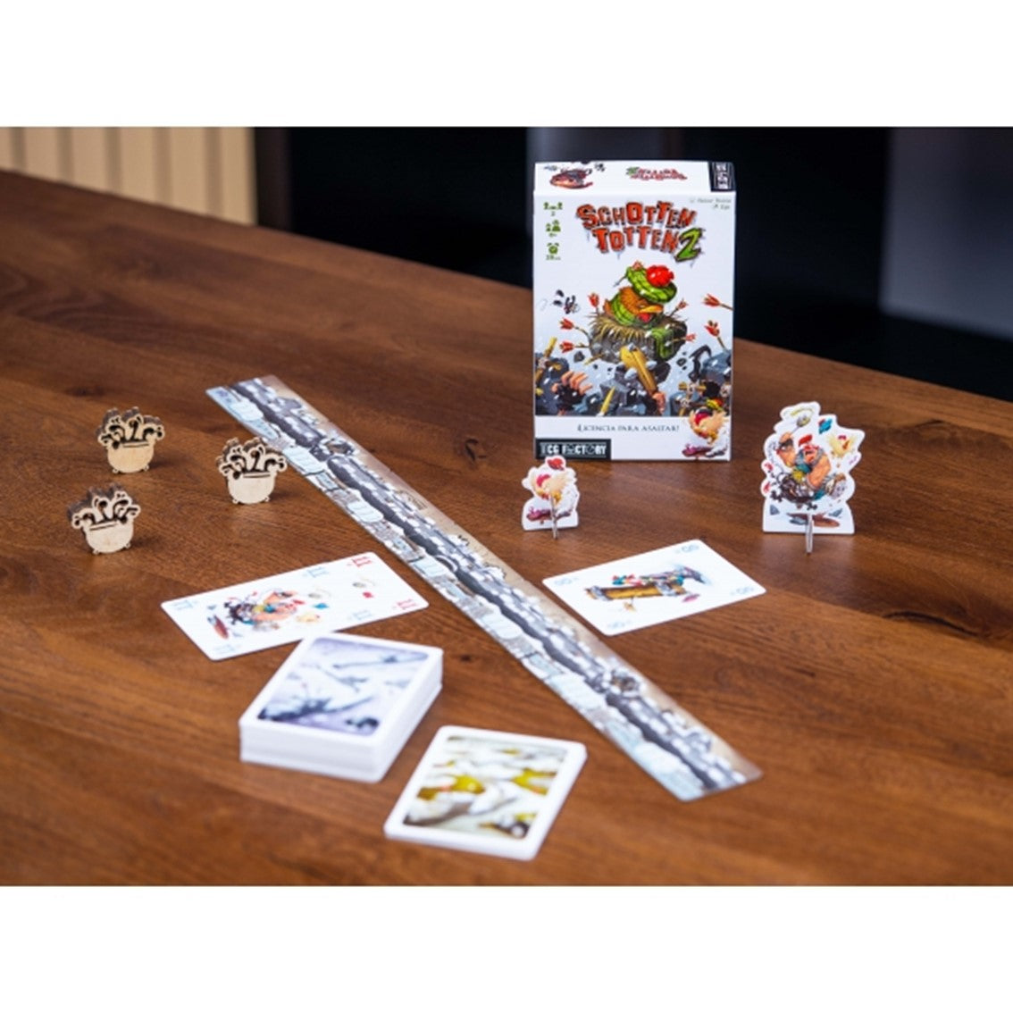 Juego de cartas schotten totten 2 en espanol