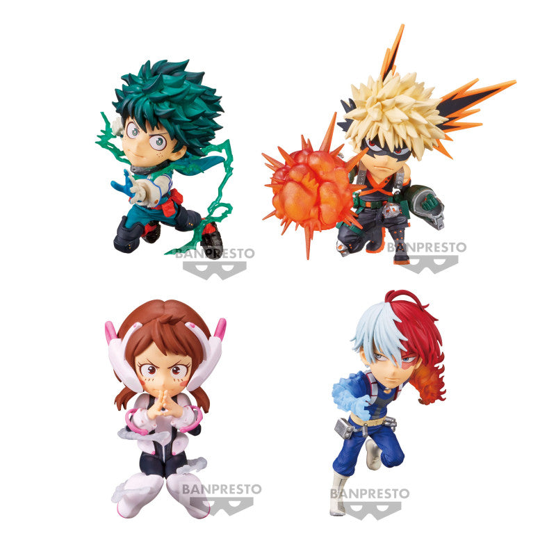 Figura banpresto my hero academia world collectable 1 unidad aleatoria Frikytopia