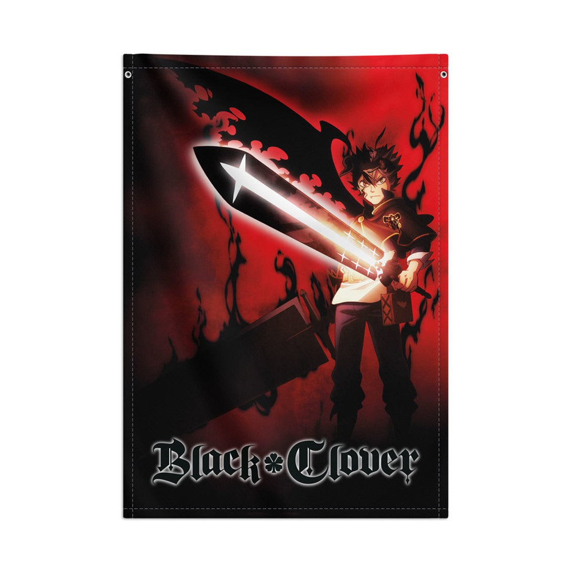 Banderola decorativa black clover Frikytopia