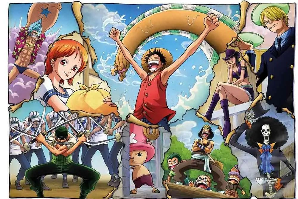 Puzzle Clementoni One Piece 500 piezas Tripulacion