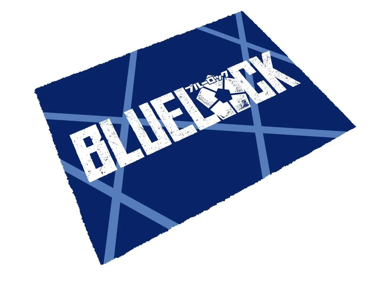 Blue Lock Felpudo Logo 40 x 60 cm