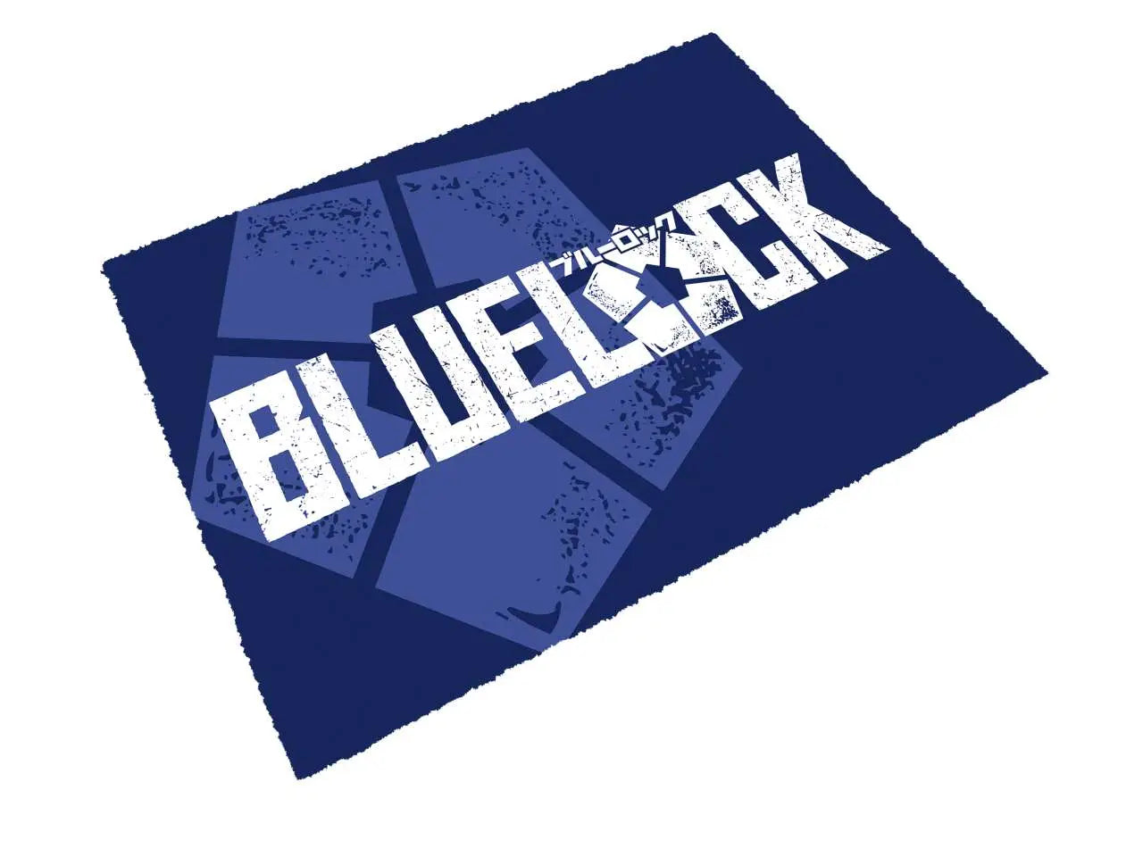 Felpudo 60x40 cm logo2 blue lock