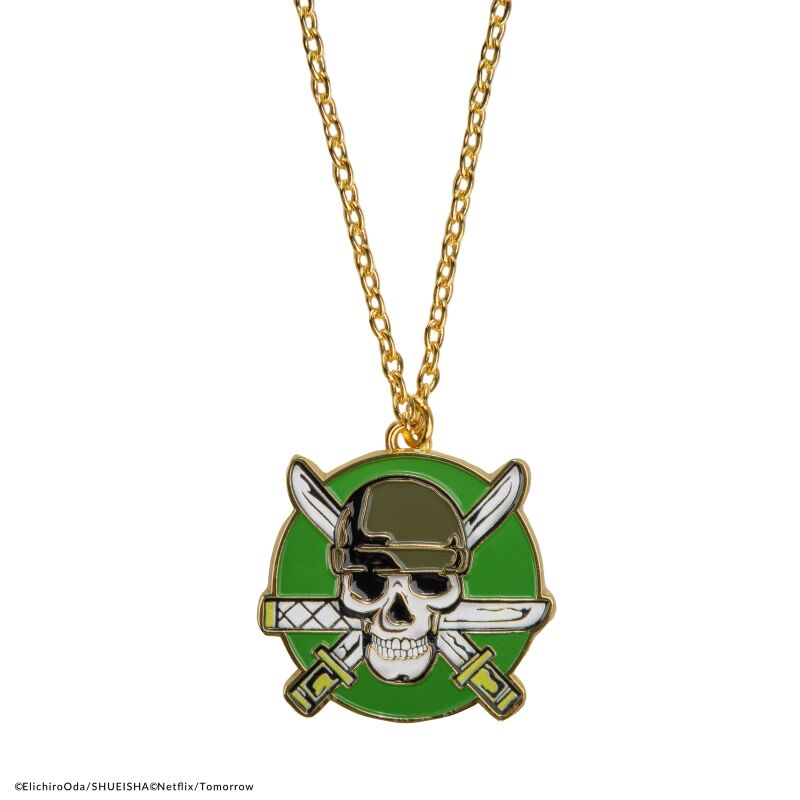 Collar cinereplicas one piece roronoa zoro logo Frikytopia