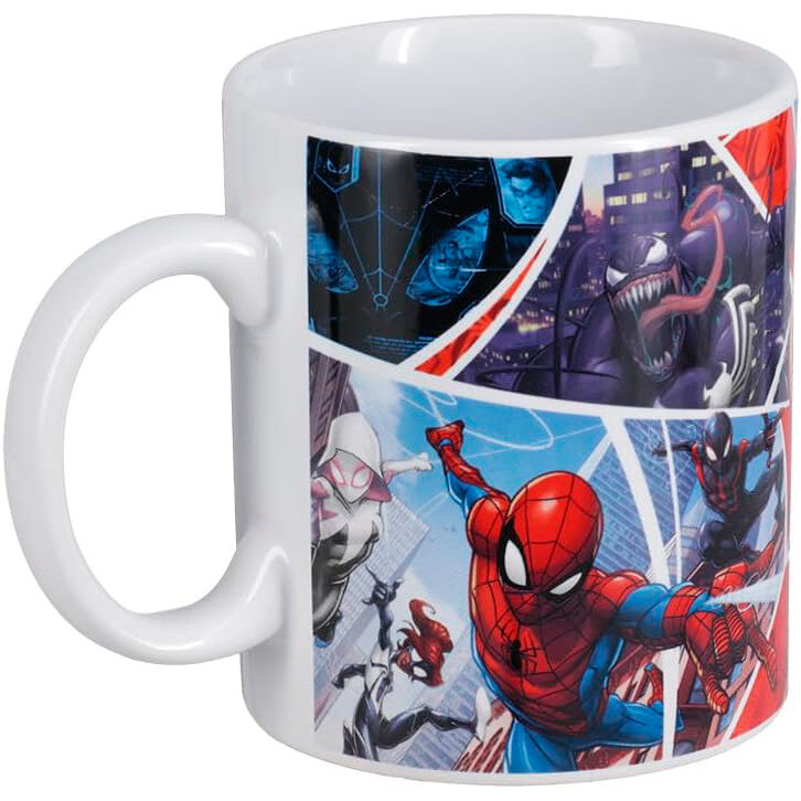 Taza xl paladone spider man pagina de comic