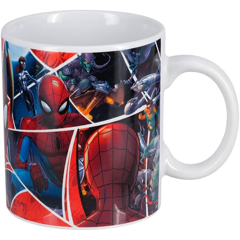 Taza xl paladone spider man pagina de comic
