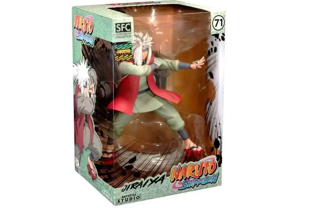 NARUTO SHIPPUDEN JIRAIYA SUPER Figura COLLECTION 1/10 PVC Estatua