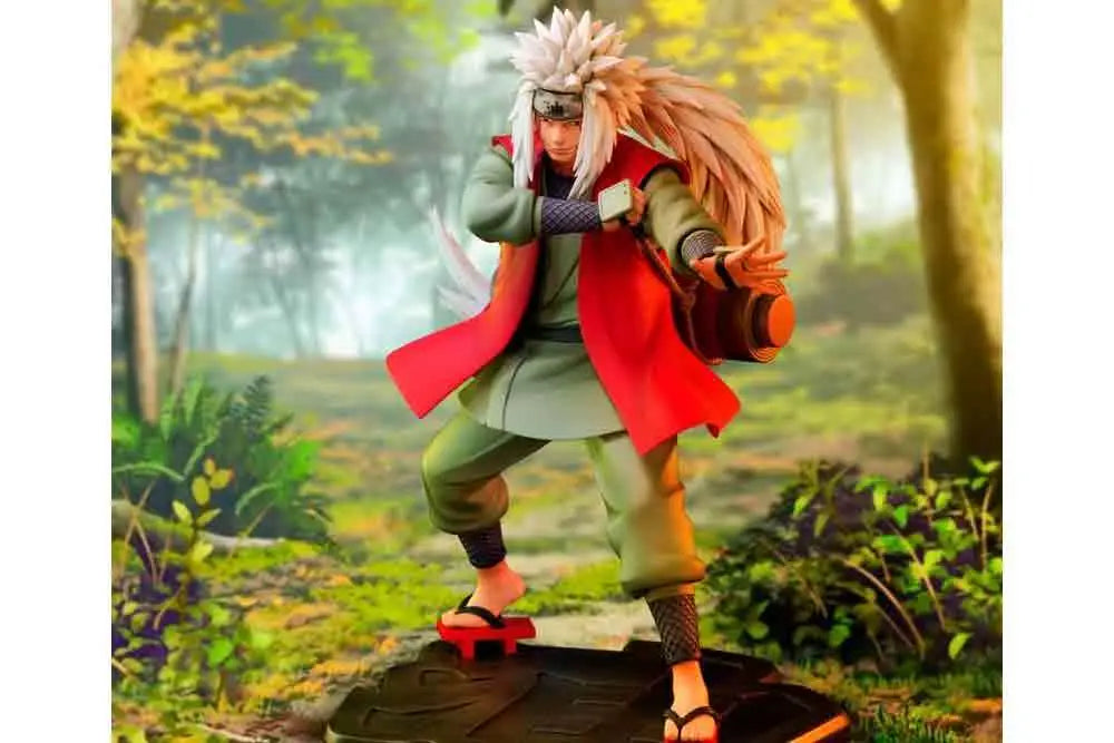 NARUTO SHIPPUDEN JIRAIYA SUPER Figura COLLECTION 1/10 PVC Estatua
