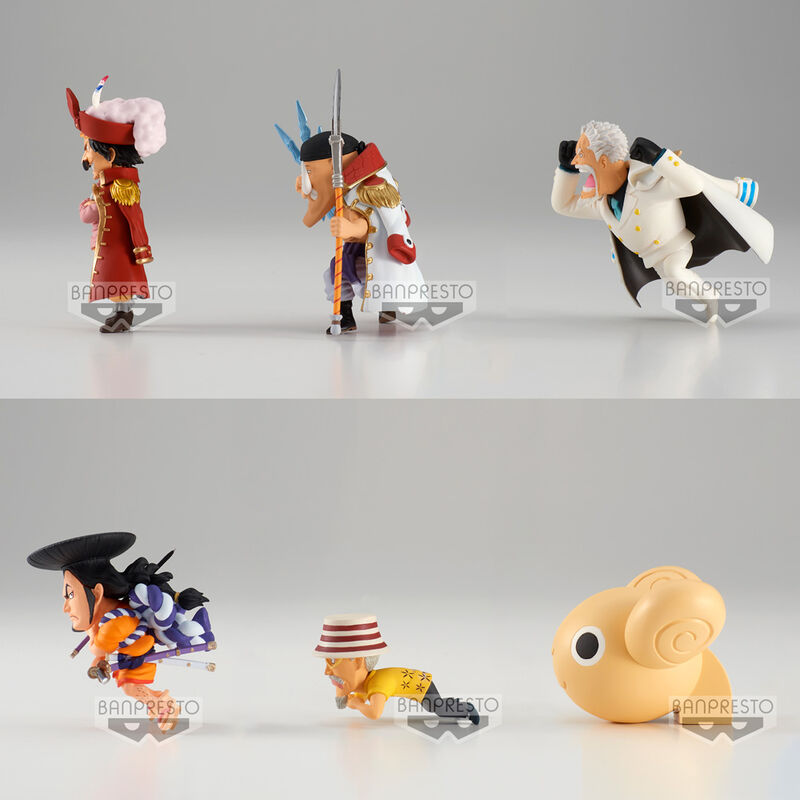 Figura banpresto one piece world collectable figure the great pirates Frikytopia