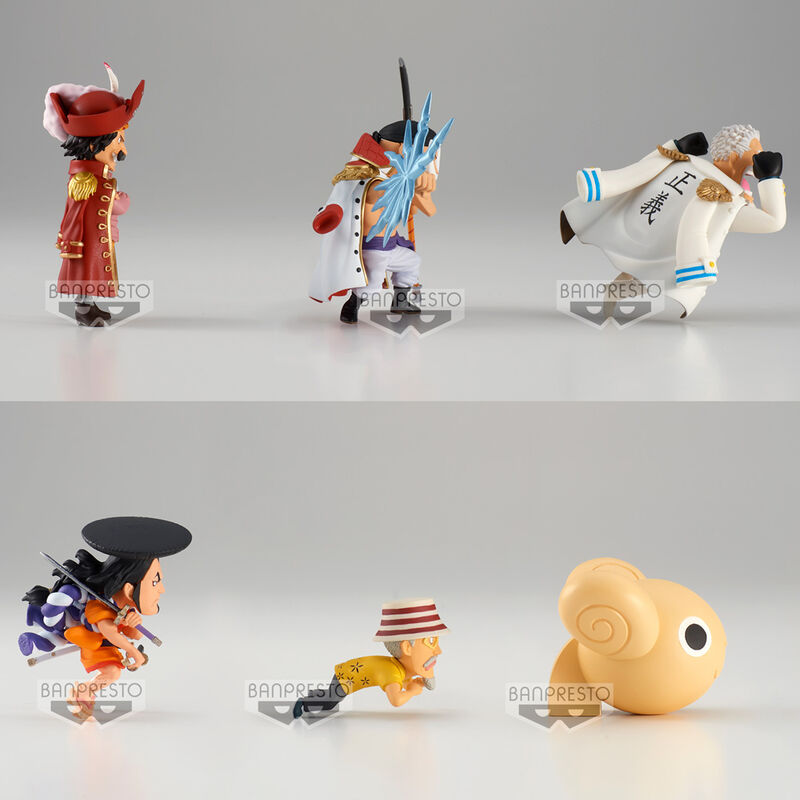 Figura banpresto one piece world collectable figure the great pirates
