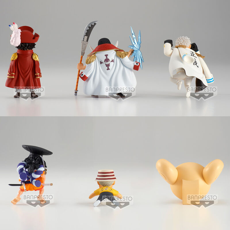 Figura banpresto one piece world collectable figure the great pirates