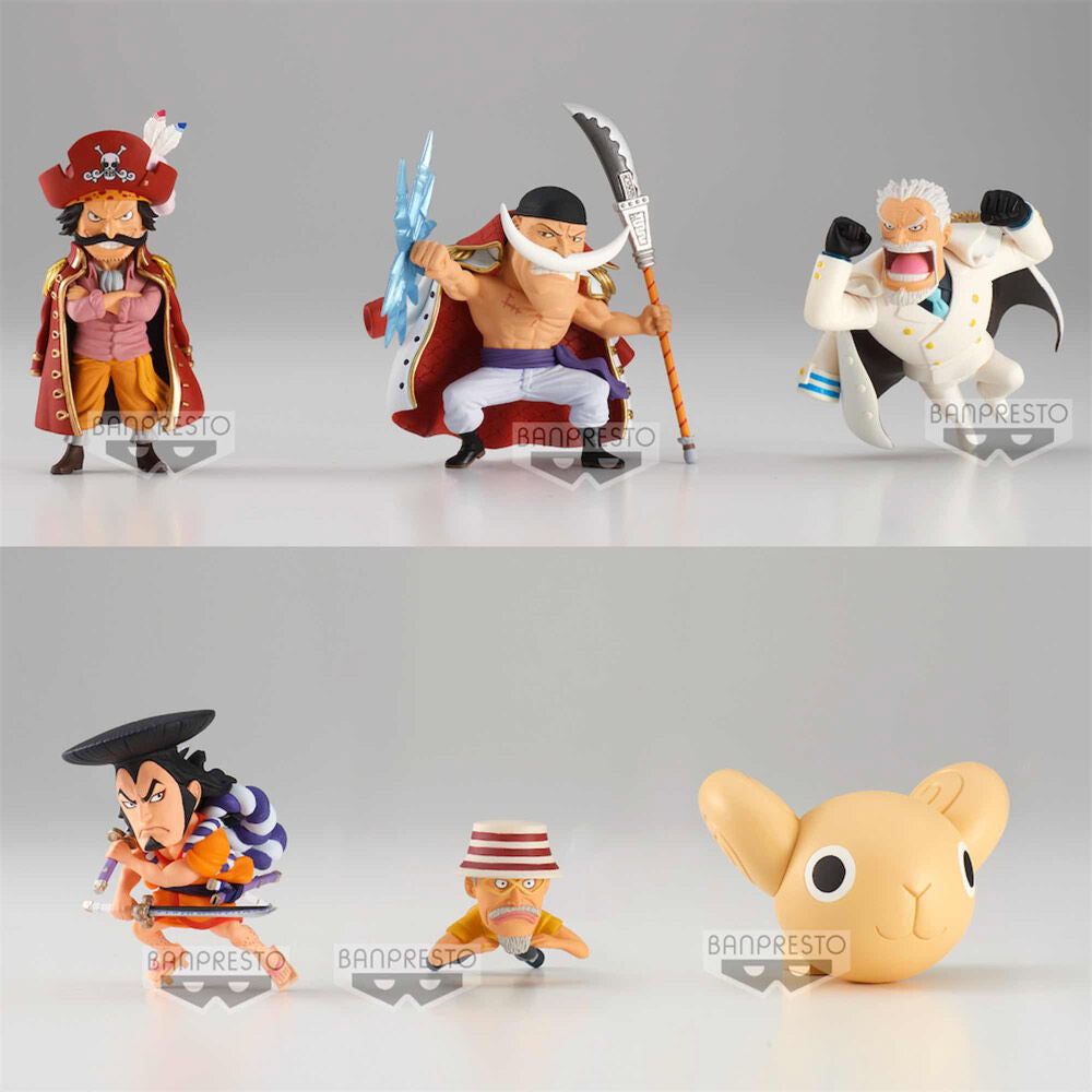 Figura banpresto one piece world collectable figure the great pirates