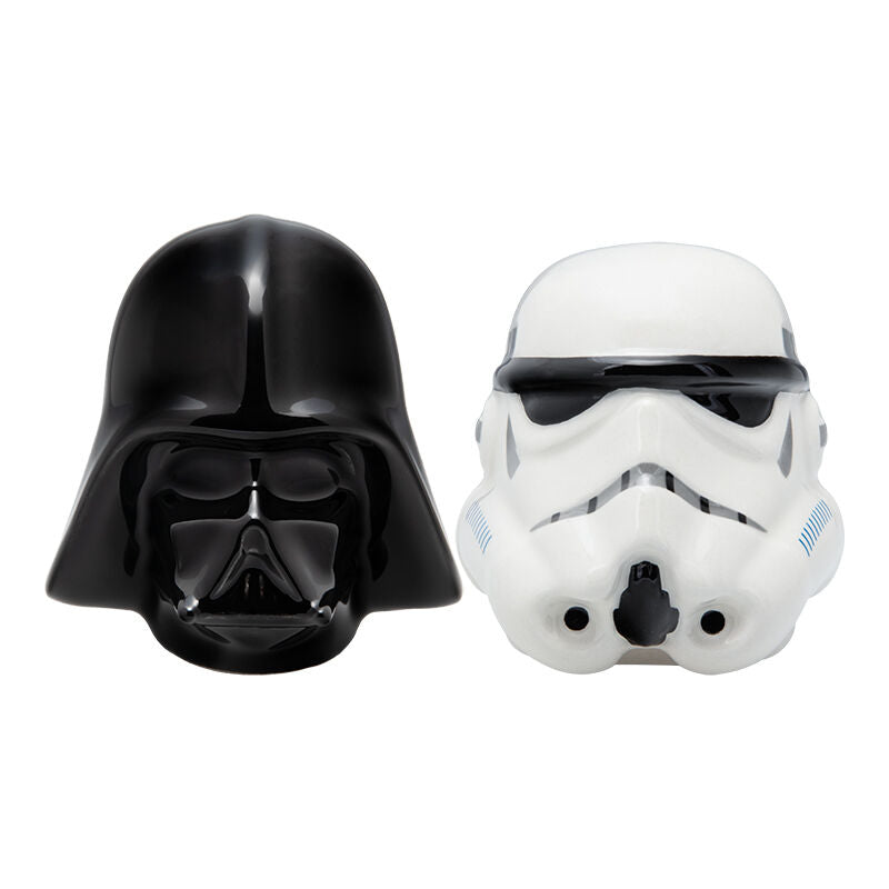 Set salero y pimentero Darth Vader y Stormtrooper Star Wars 7cm Frikytopia