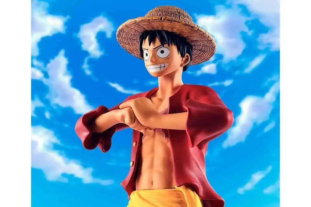 ONE PIECE MONKEY D. LUFFY SUPER Figura COLLECTION 1/10 PVC Estatua