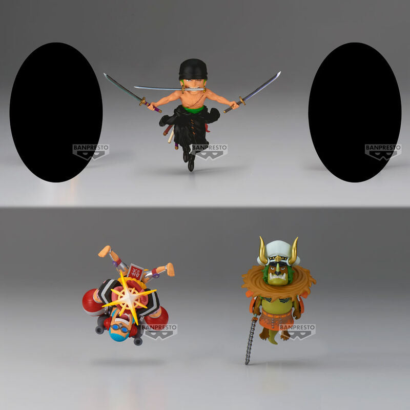 Figura banpresto one piece world collectable figure wanokuni onigashima