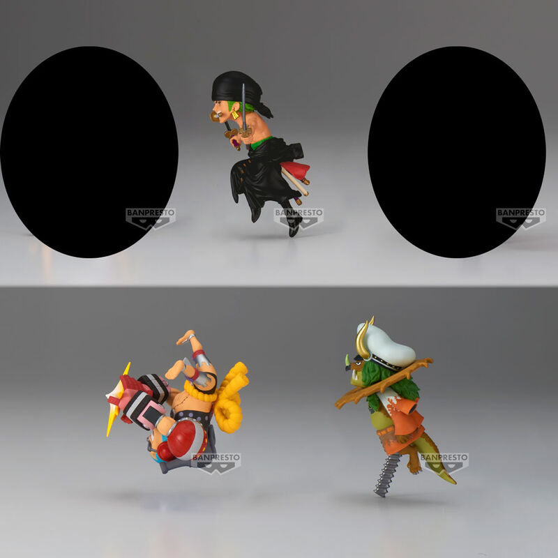 Figura banpresto one piece world collectable figure wanokuni onigashima
