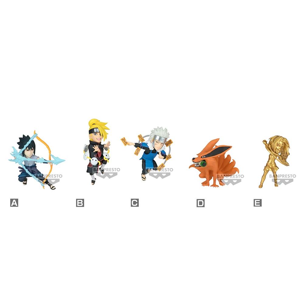 Figura banpresto naruto narutop99 world collectable figure vol 5