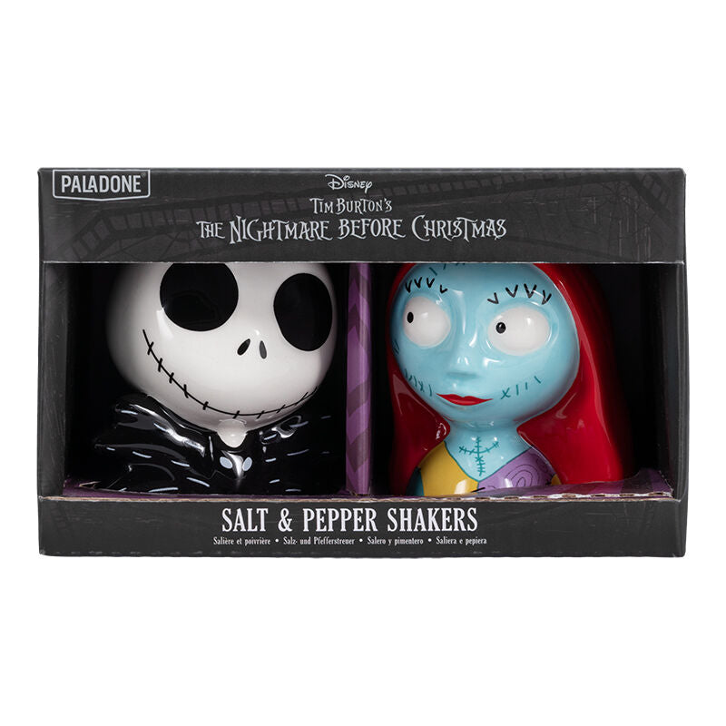 Set salero y pimentero Jack y Sally Pesadilla Antes de Navidad