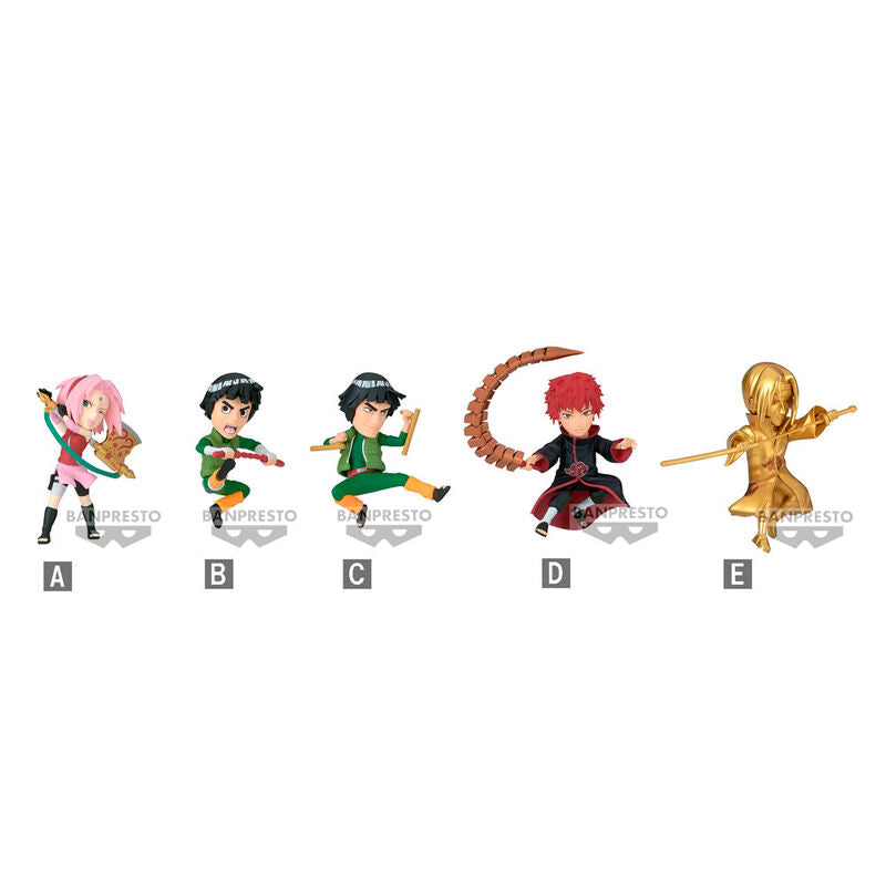 Figura banpresto naruto world collectable figure narutop99 vol 4 7cm Frikytopia