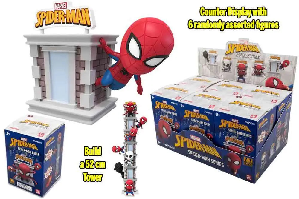 YuMe Hero Caja - Spider-Man Tower Series Display (6)