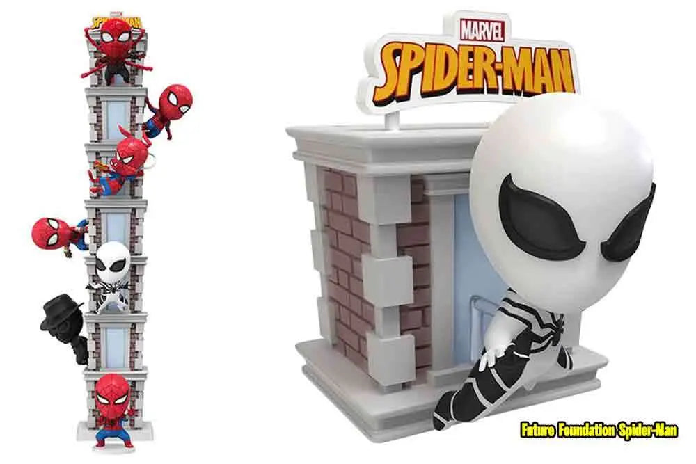 YuMe Hero Caja - Spider-Man Tower Series Display (6)