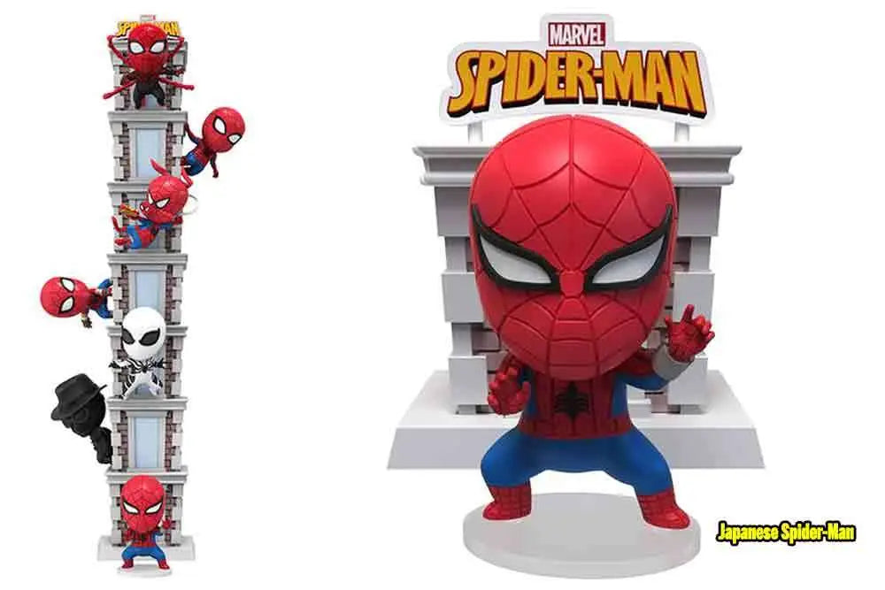 YuMe Hero Caja - Spider-Man Tower Series Display (6)