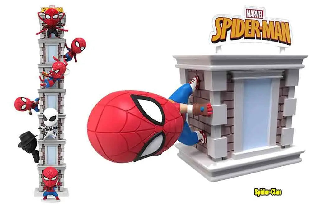 YuMe Hero Caja - Spider-Man Tower Series Display (6)