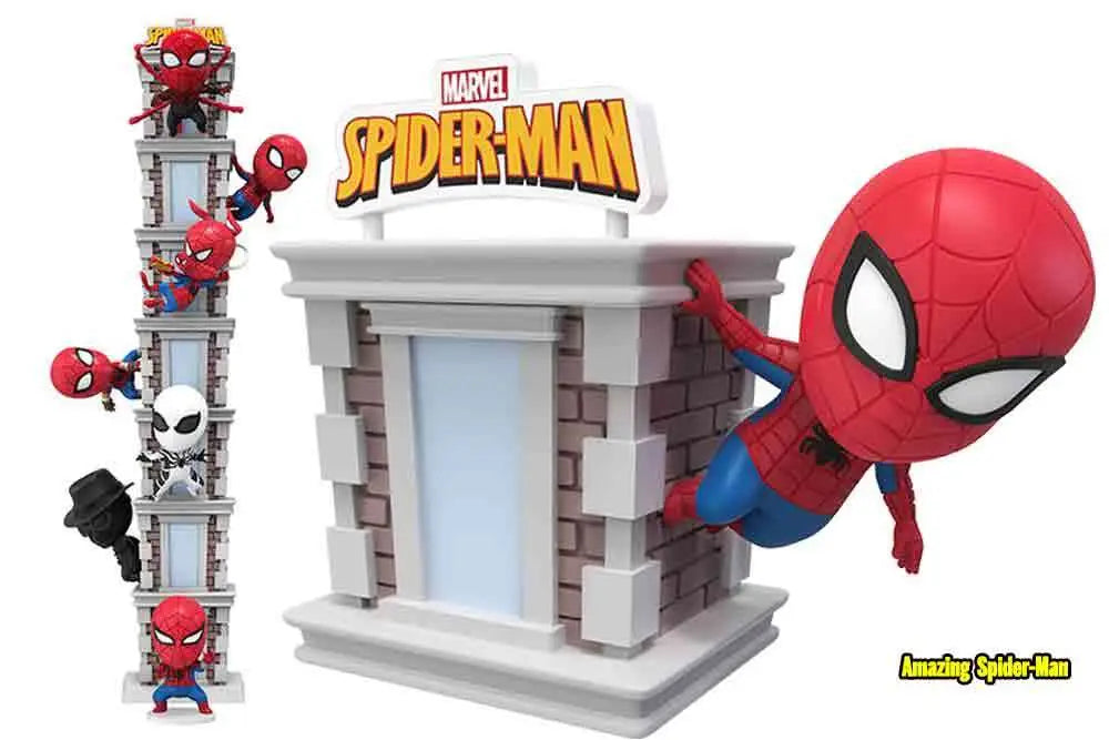 YuMe Hero Caja - Spider-Man Tower Series Display (6)