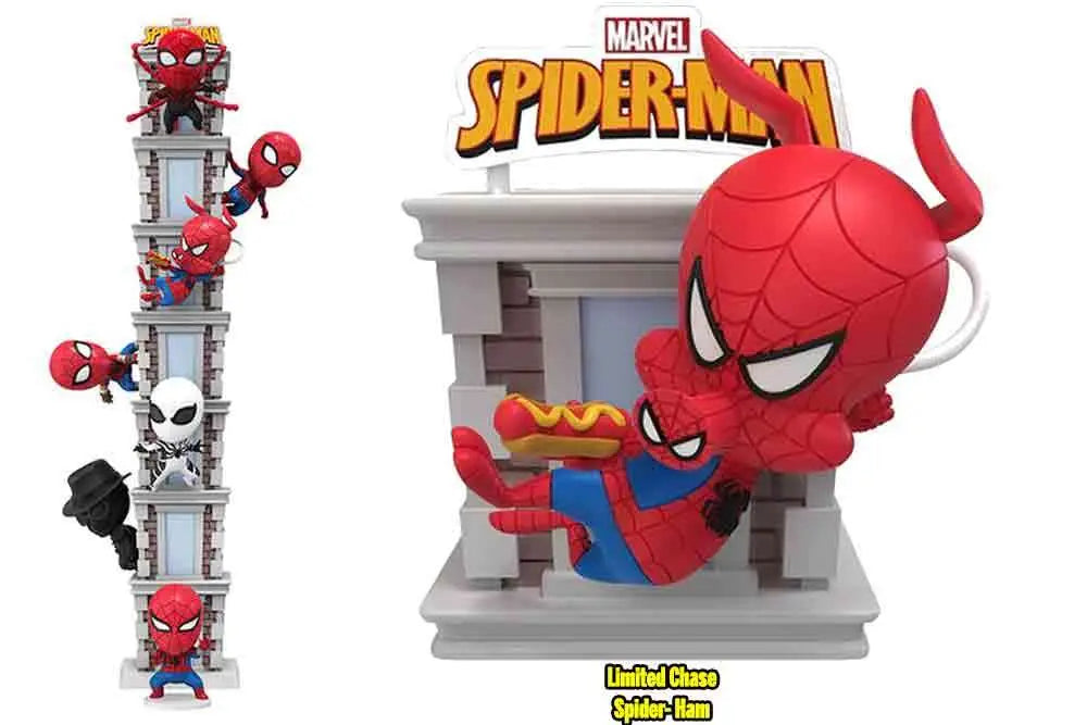 YuMe Hero Caja - Spider-Man Tower Series Display (6)