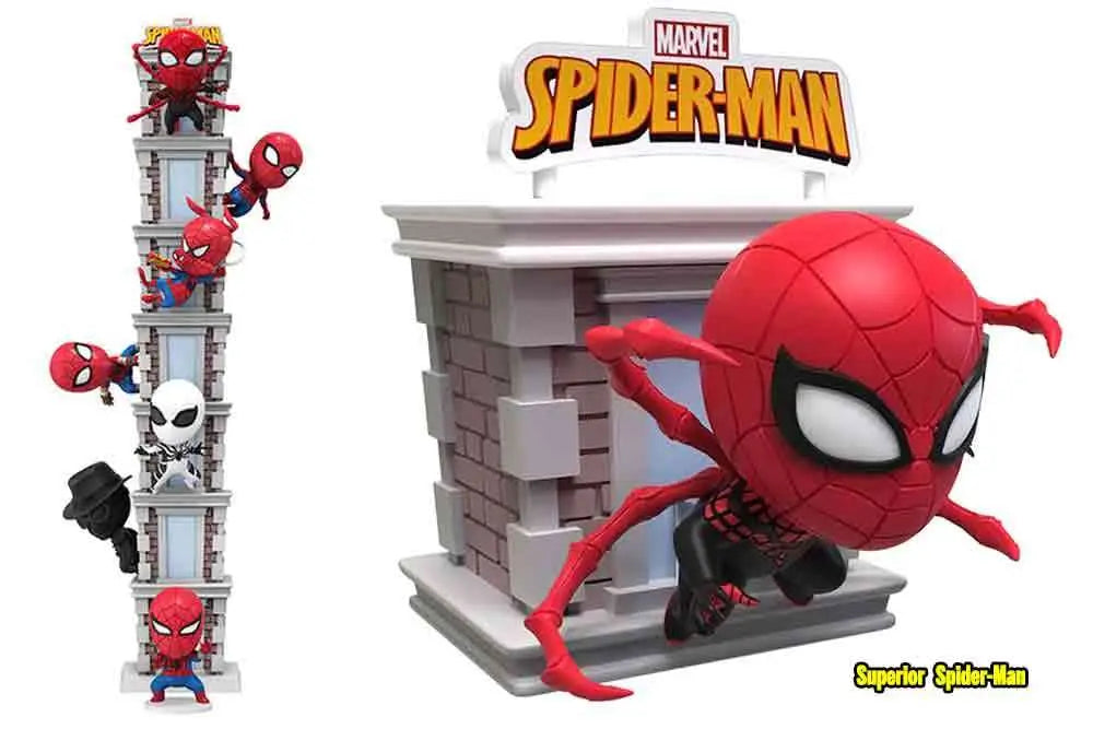 YuMe Hero Caja - Spider-Man Tower Series Display (6)