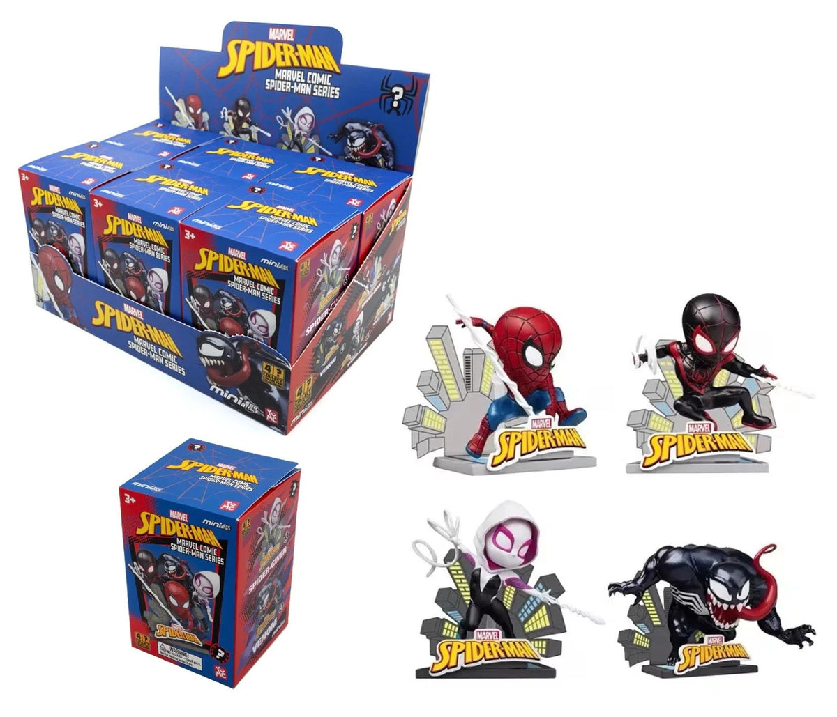 YuMe Hero Caja - Spider-Man Attack Series Display (6)