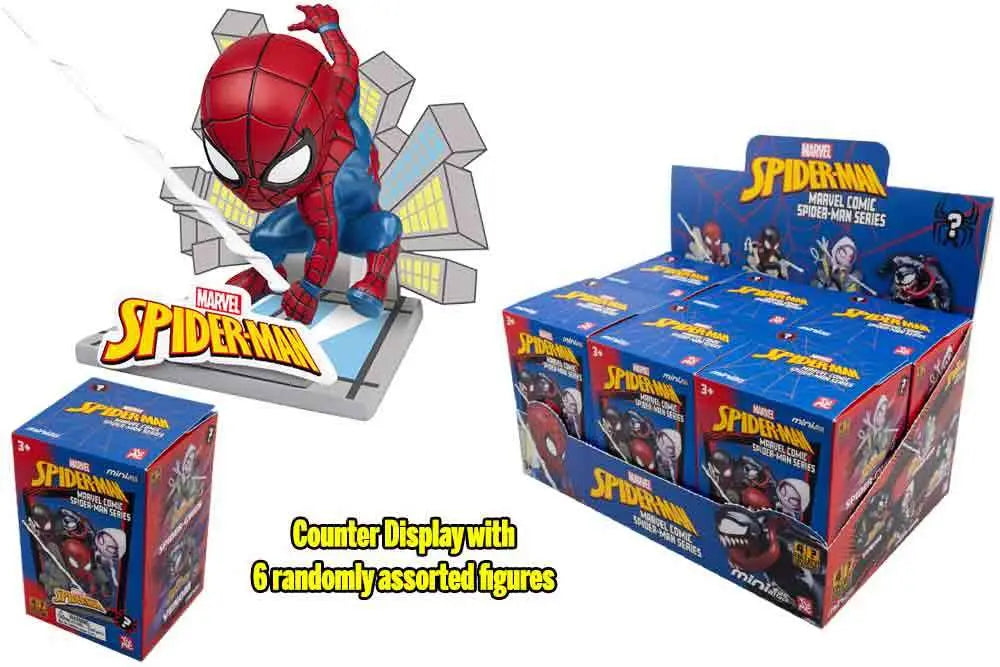 YuMe Hero Caja - Spider-Man Attack Series Display (6)