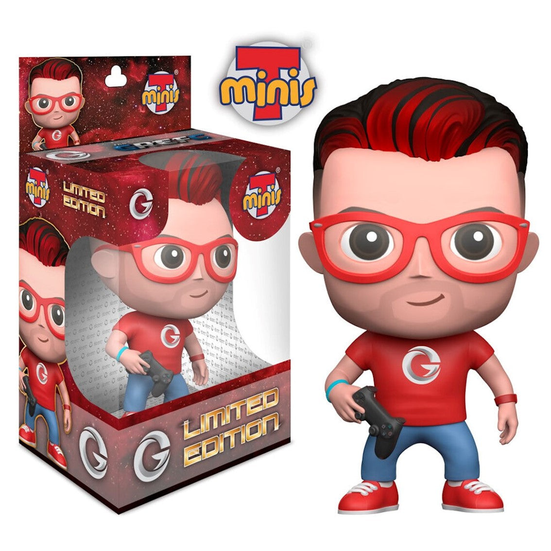 Figura tminis youtuber the grefg edicion limitada Frikytopia