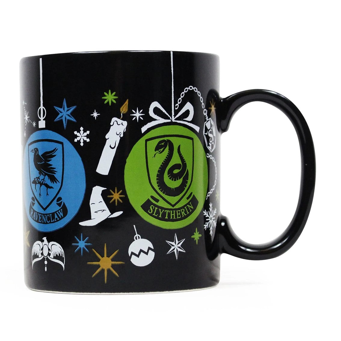 Taza half moon bay harry potter houses baubles 400ml Frikytopia