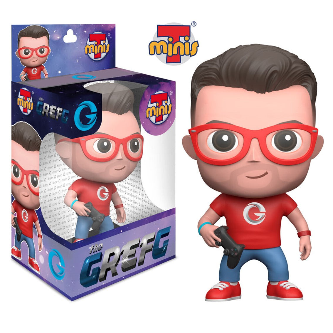 Figura tminis youtuber the grefg Frikytopia