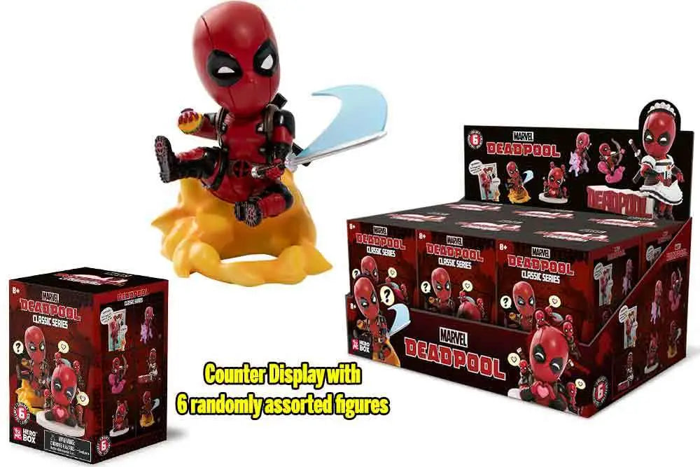 YuMe Hero Box - Deadpool Classic Series Display (6) Frikytopia
