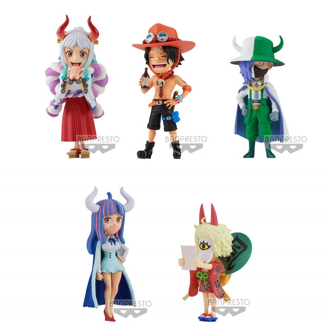 Figura banpresto one piece world collectable wanokuni onigashima unidad aleatoria Frikytopia