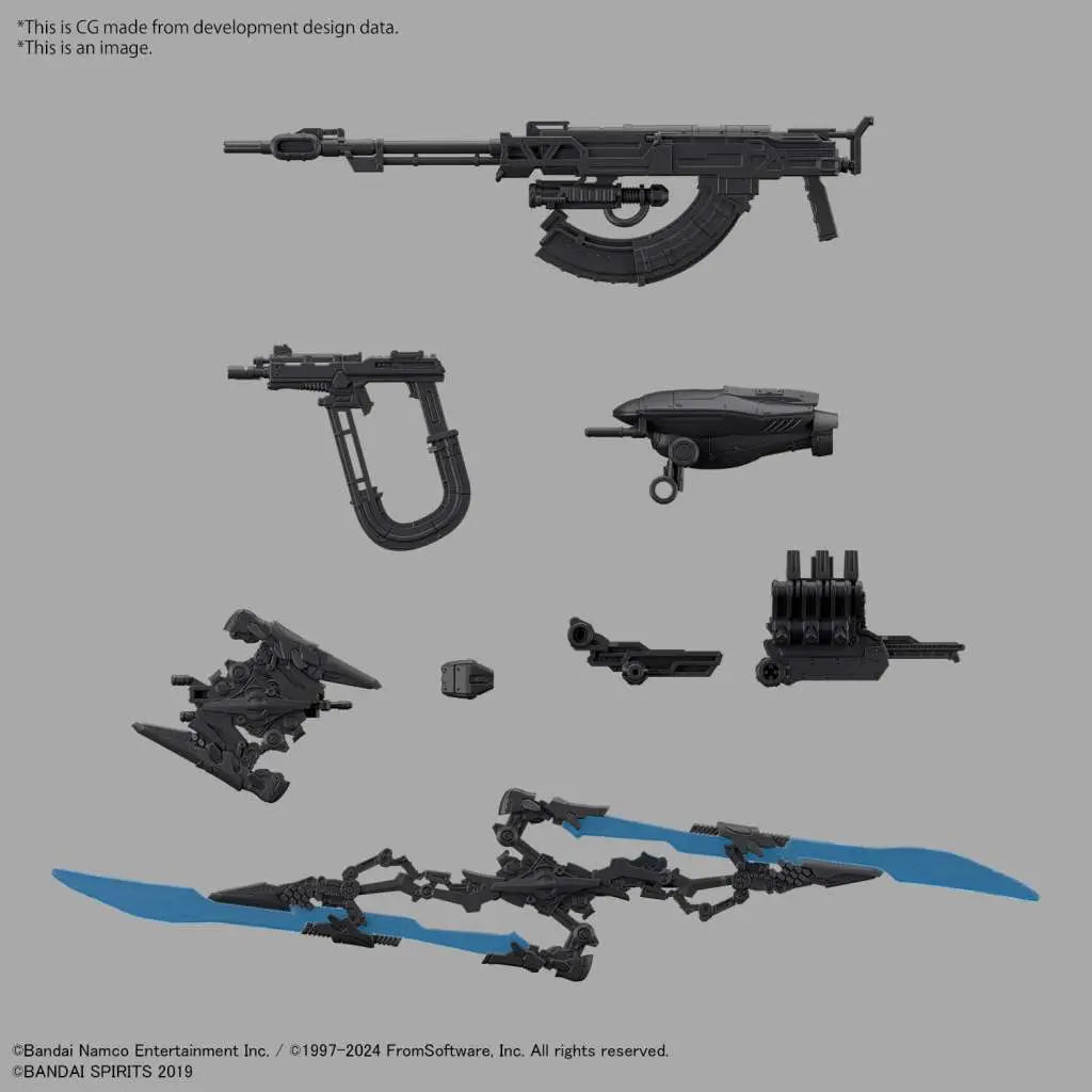 30MM ARMORED CORE VI SCHNEIDER NACHTREIHER/40E STEEL HAZE
