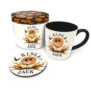 Set de taza posavasos lata pyramid pesadilla antes de navidad