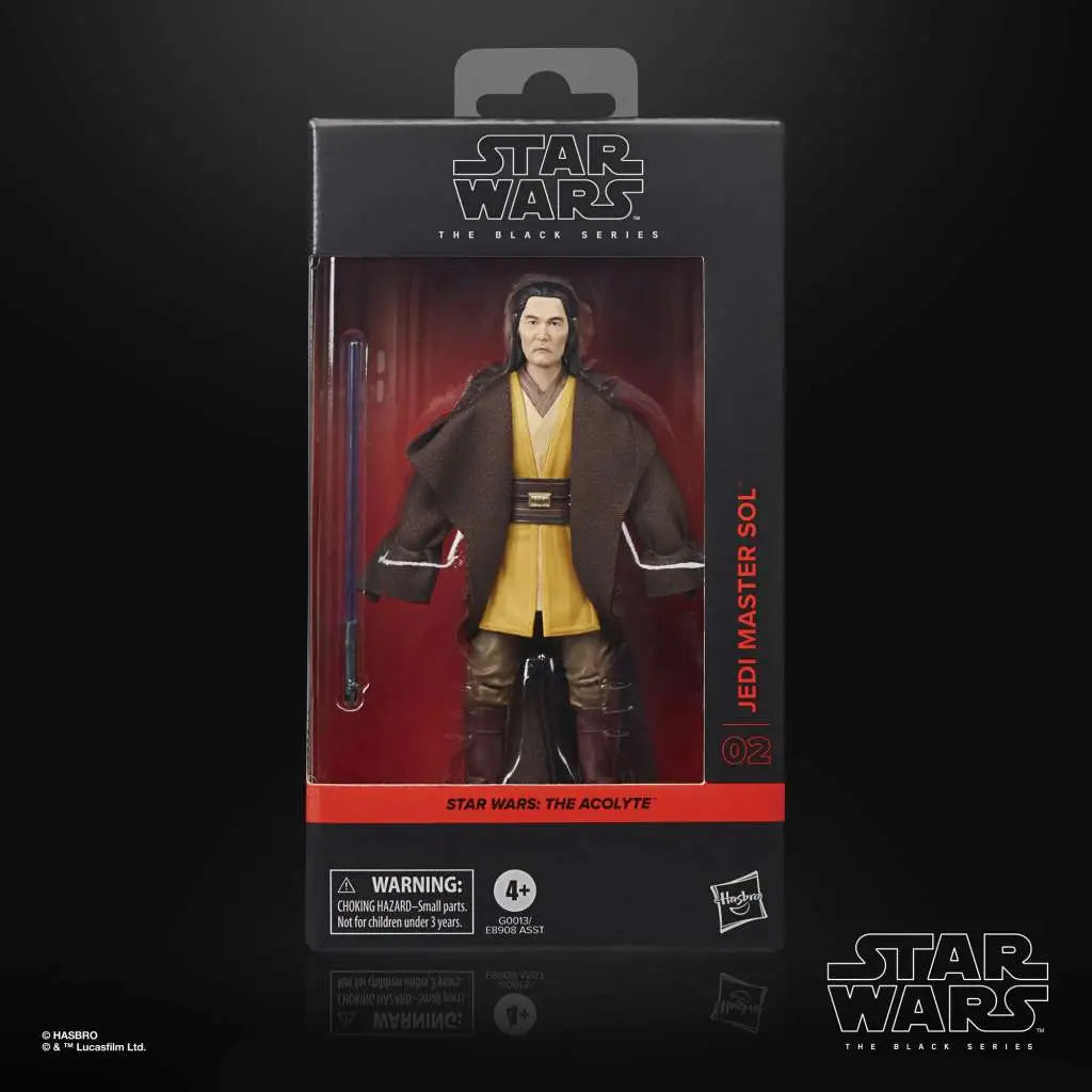Star Wars: The Acolyte Black Series Figura Jedi Master Sol 15 cm