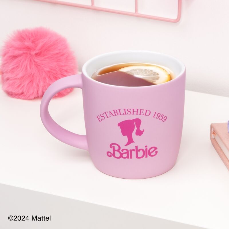 Taza paladone barbie silueta