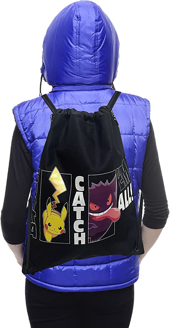 Saco mochila cyp brands pokemon gotta catch em all