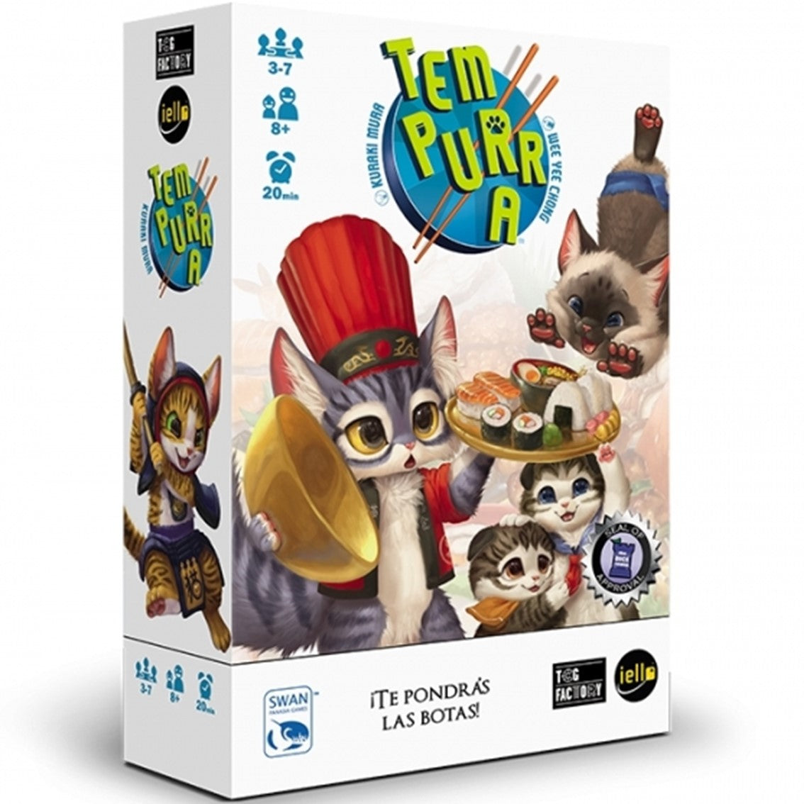 Juego de cartas tempurra Frikytopia