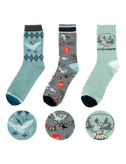 Harry Potter Pack de 3 Pares de calcetines Hedwig