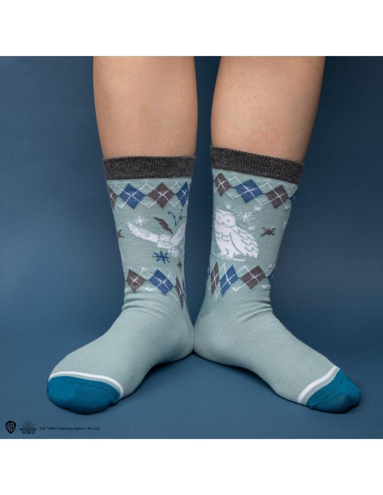 Harry Potter Pack de 3 Pares de calcetines Hedwig