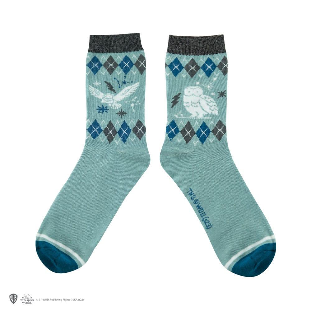 Harry Potter Pack de 3 Pares de calcetines Hedwig