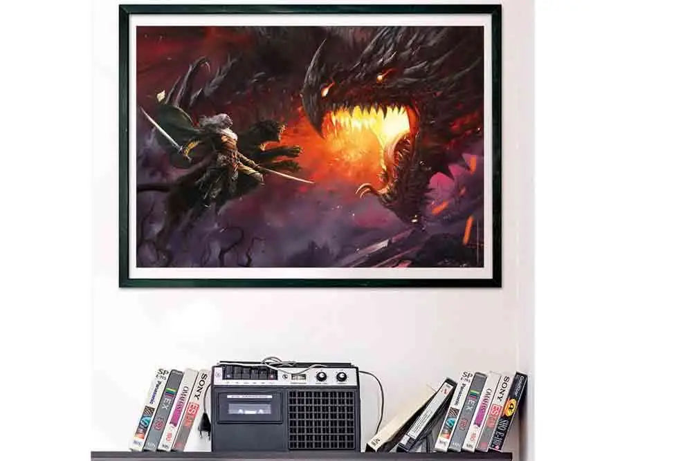 DUNGEONS & DRAGONS DRIZZT DO' URDEN GAMING COLLECTION Puzle 1000PCS