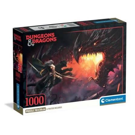 DUNGEONS & DRAGONS DRIZZT DO' URDEN GAMING COLLECTION Puzle 1000PCS Frikytopia